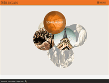 Tablet Screenshot of milligan.edu